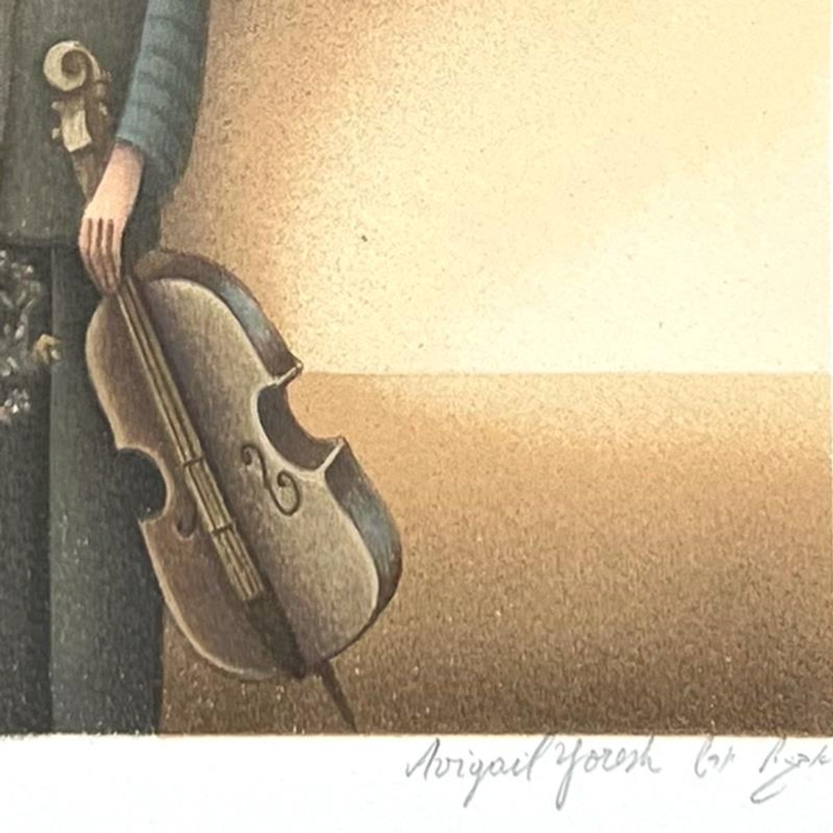 Avigail Yoresh, Limited Edition Serigraph, Hand Signed and Numbered with Letter of Authenticity.