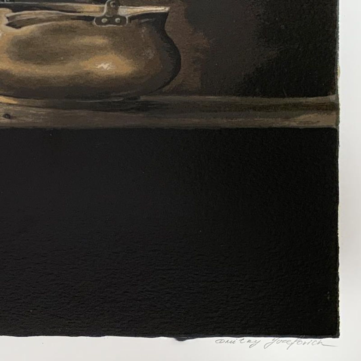 Dimitry Yozepovitz, Hand Signed Limited Edition Serigraph on Paper with Letter of Authenticity. (Disclaimer)