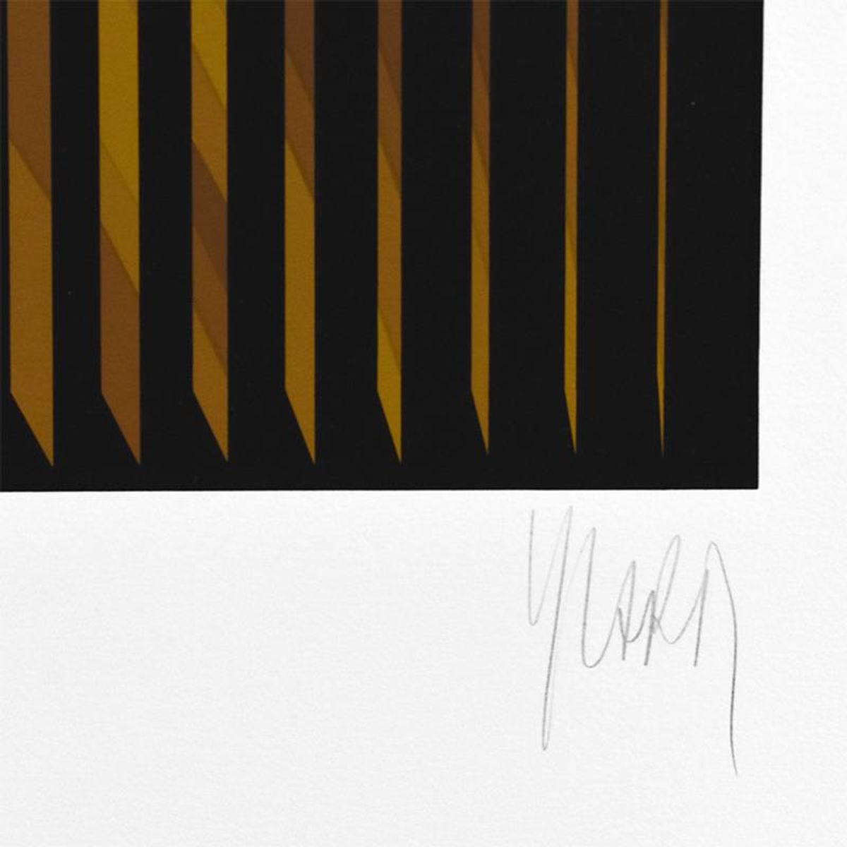 Jean-Pierre Yvaral (1934-2002), "Abraham Lincoln" Limited Edition Serigraph, Numbered and Hand Signed with LOA