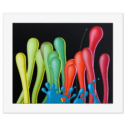 Yvarl, "Deep Waters/Treasures Of The Sea" Limited Edition Serigraph, Numbered and Hand Signed with Letter of Authenticity