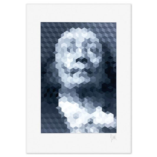 Yvaral, "Faces Of Dali 2" Limited Edition Serigraph, Numbered and Hand Signed with Letter of Authenticity