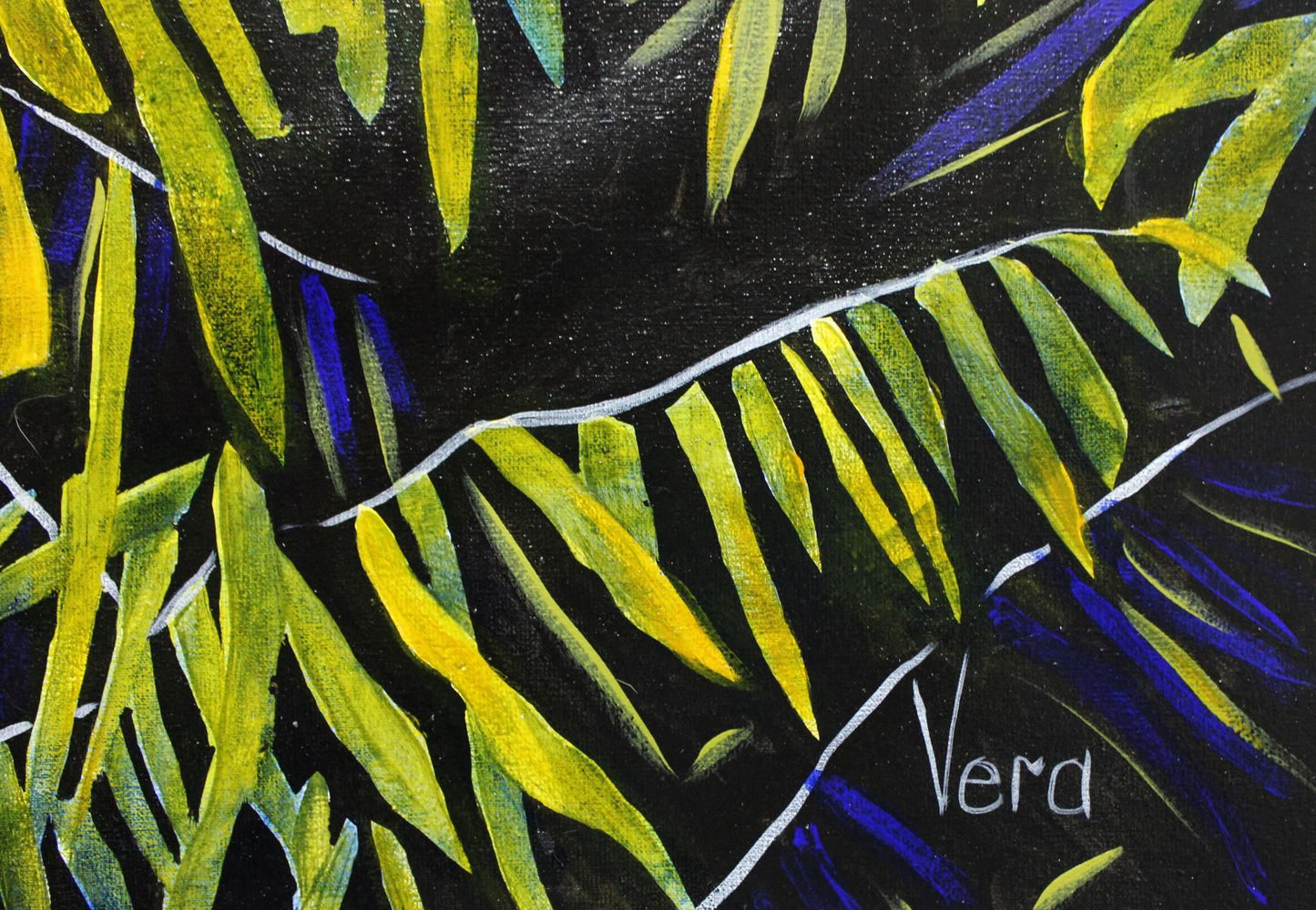 Vera V. Goncharenko- Original Oil on Canvas "Chilling"
