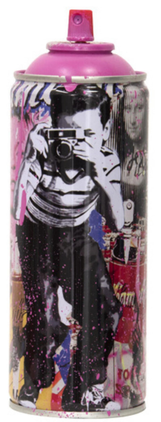 Mr. Brainwash- SPRAY CAN "SMILE (FULL), 2020"