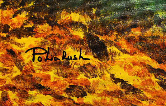 Eugene Poliarush- Original Oil on Canvas "God's plan"