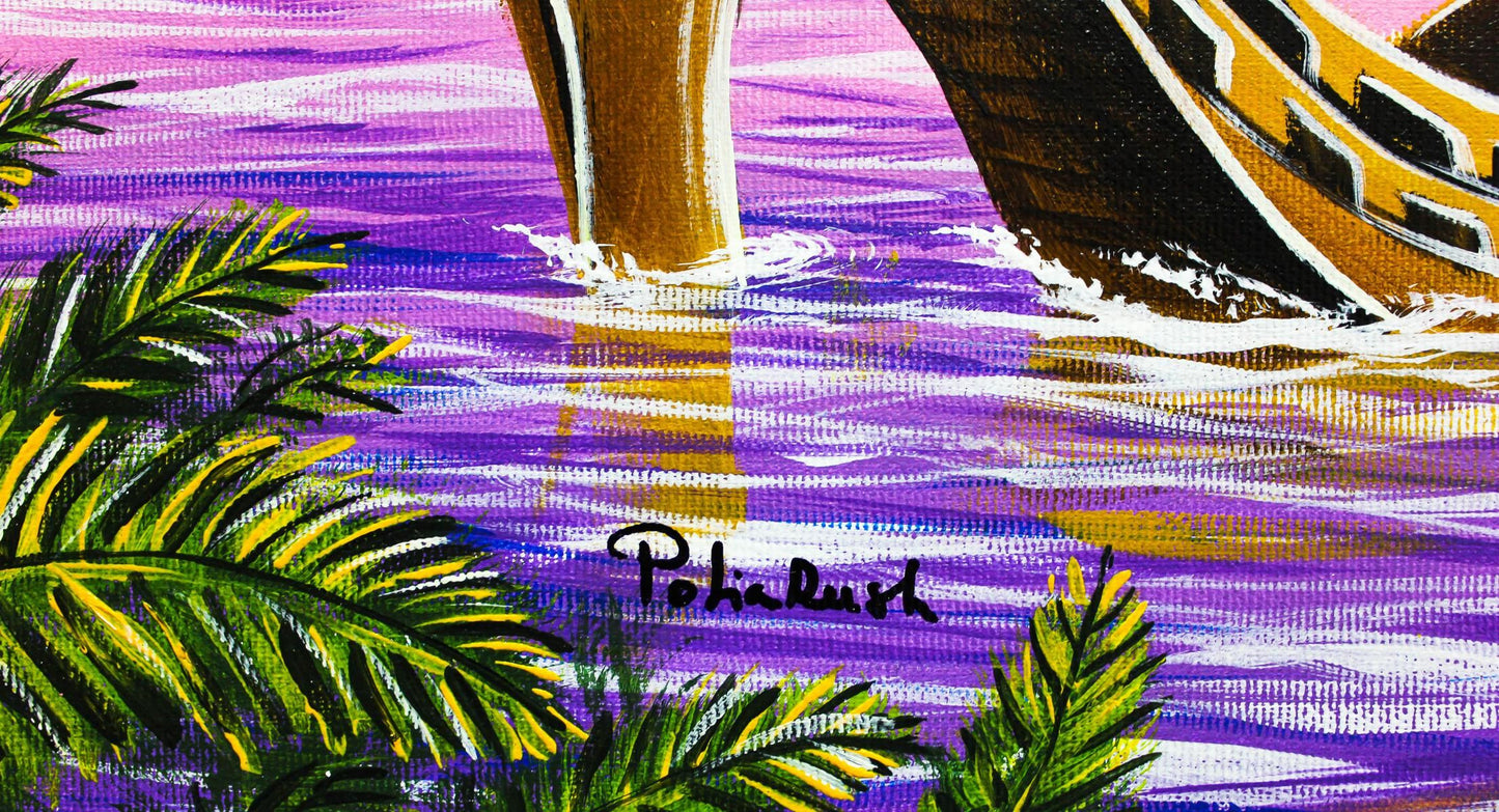 Eugene Poliarush- Original Oil on Canvas "Views"