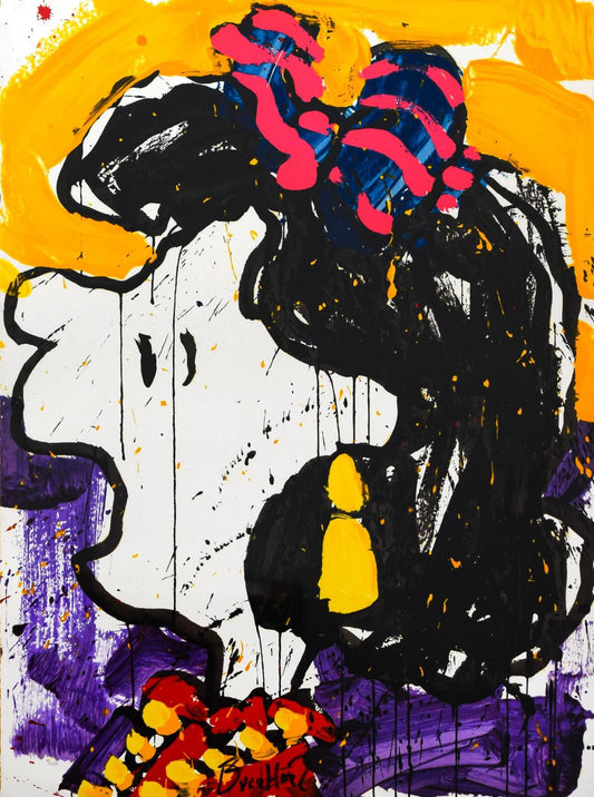 Tom Everhart- Hand Pulled Original Lithograph "Glam Slam"