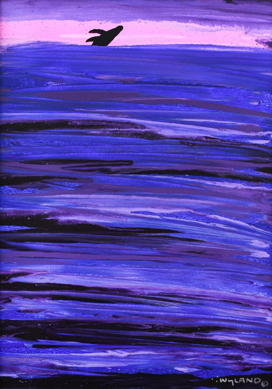 Wyland- Original Painting on Canvas "Earth"