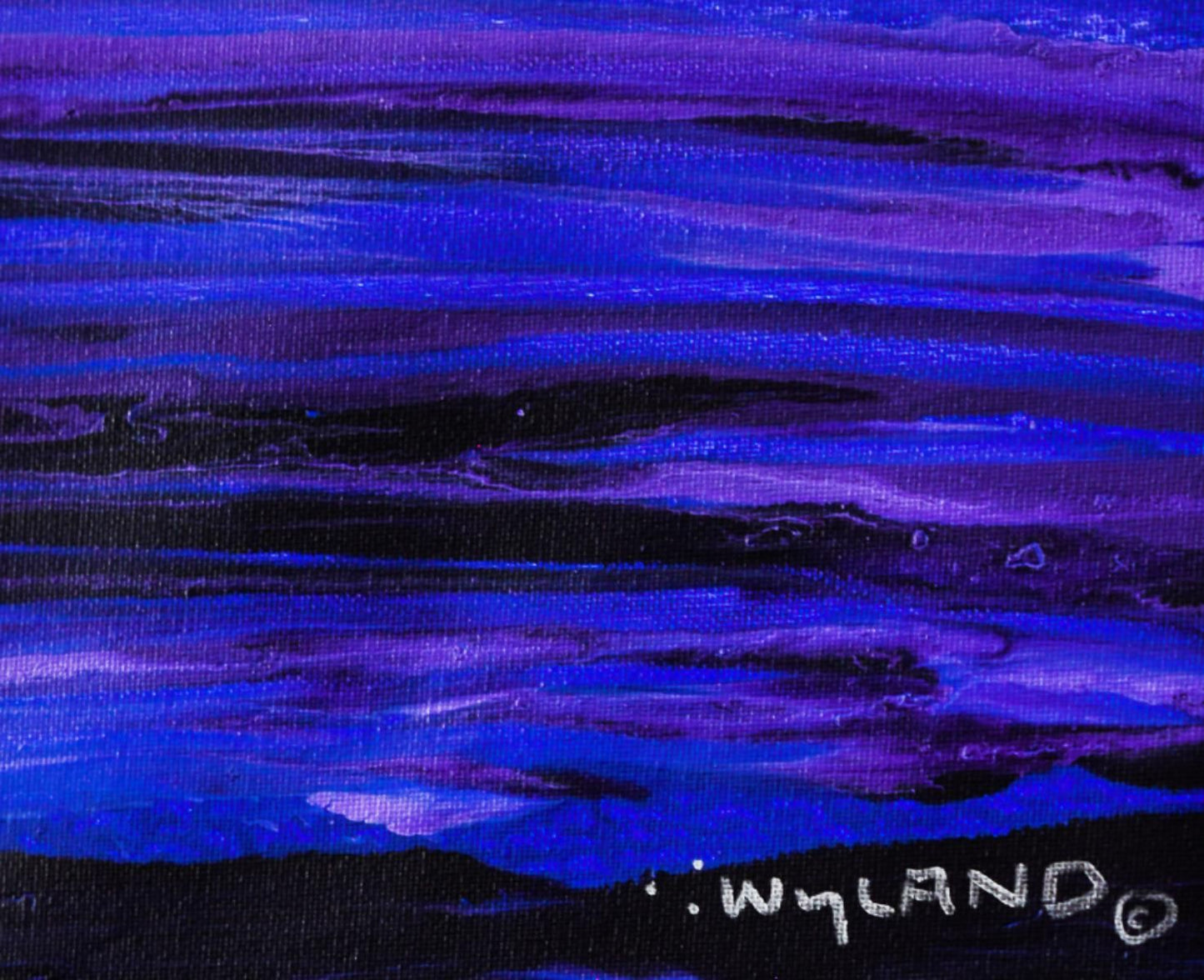 Wyland- Original Painting on Canvas "Earth"