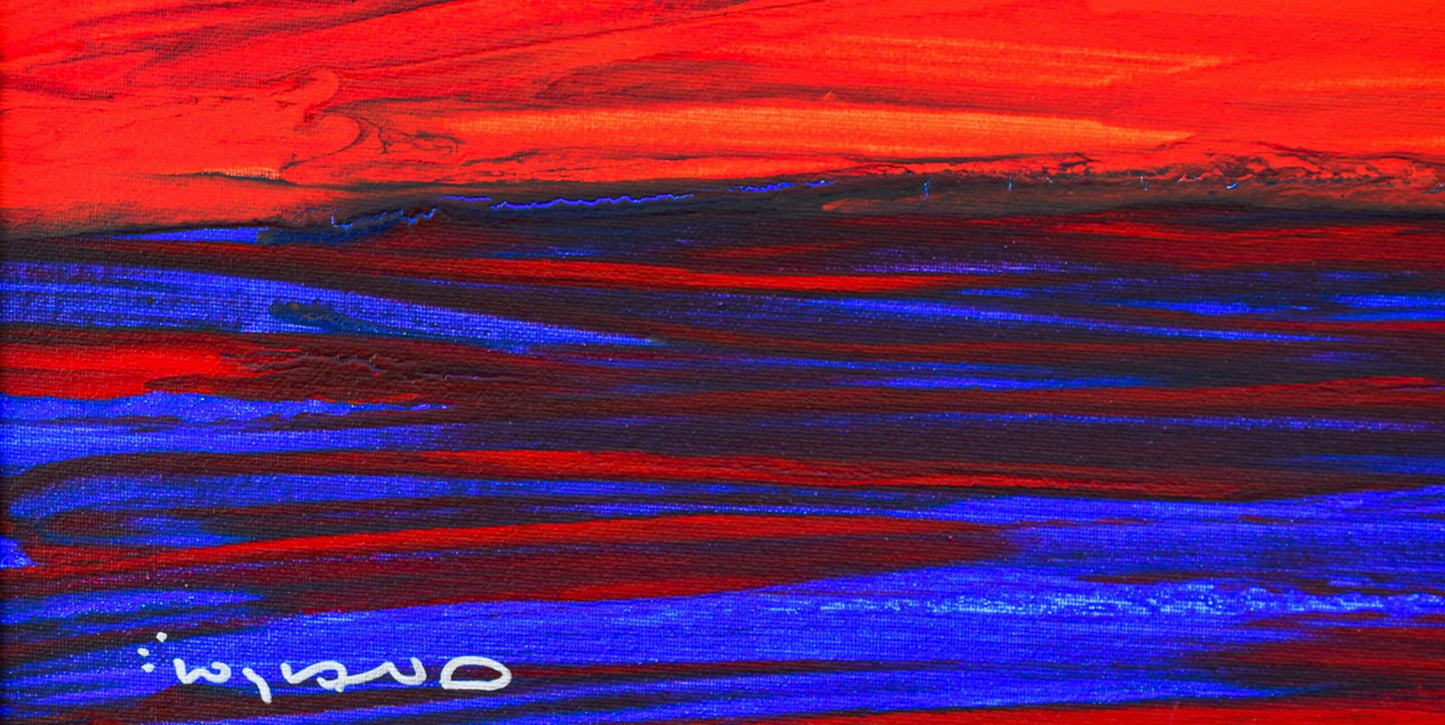 Wyland- Original Painting on Canvas "Sun Rise"