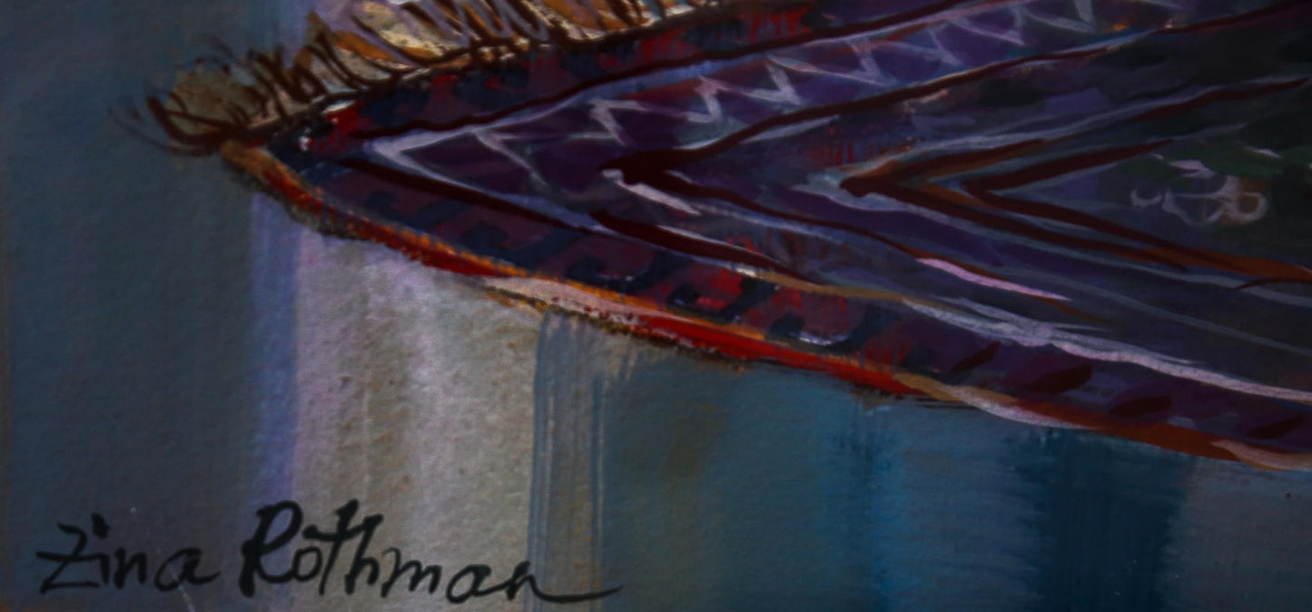 Zina Roitman- Original Watercolor "Untitled"