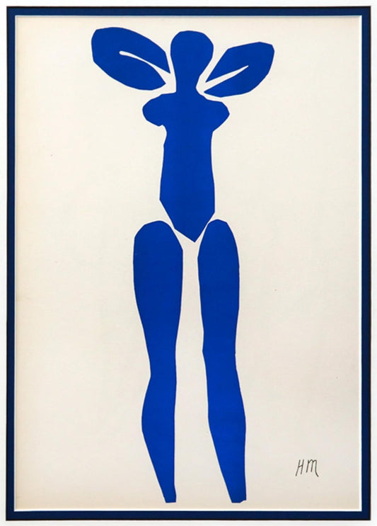 Henri Matisse- Lithograph "Verve - Nu bleu I"