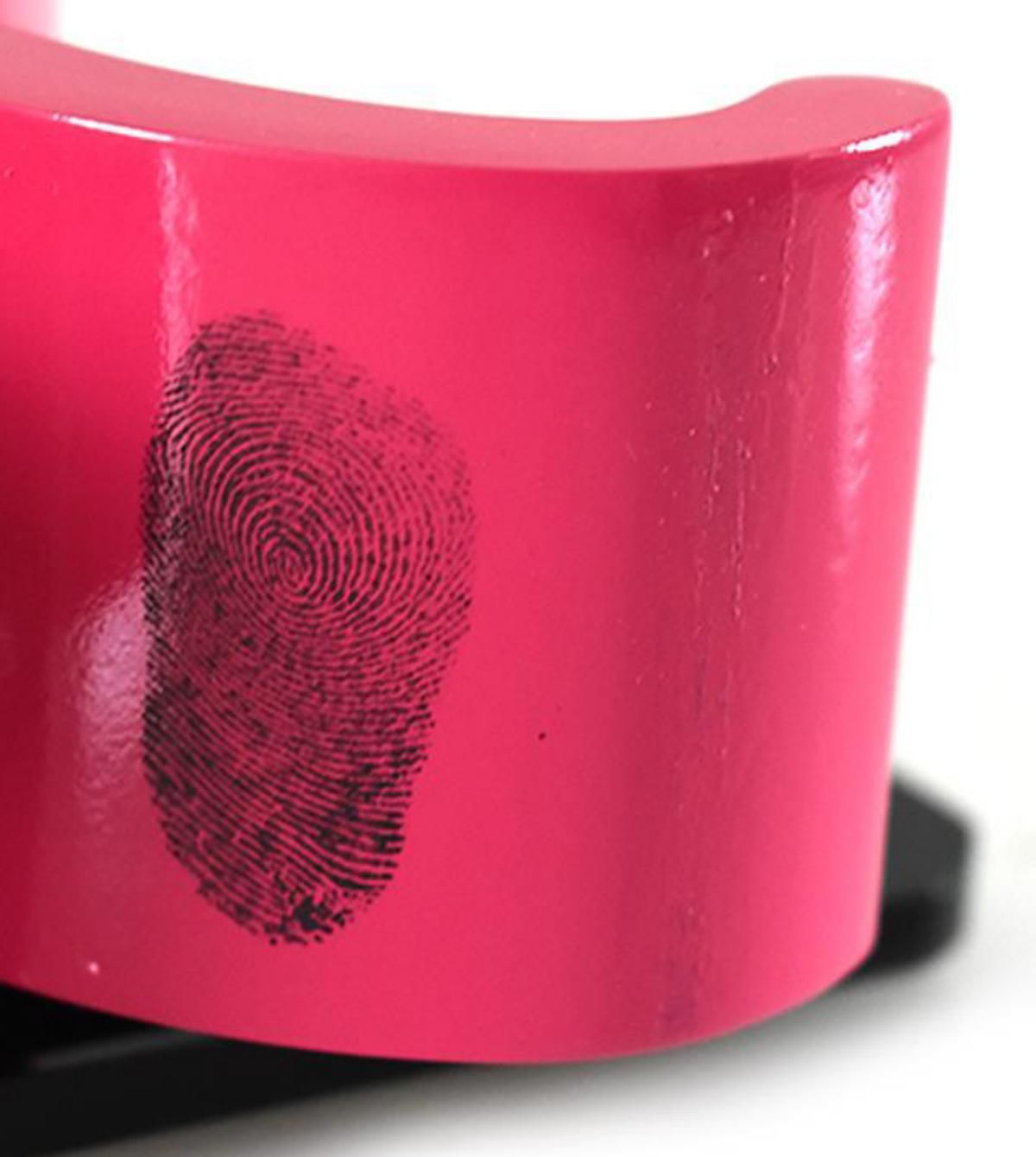 Mr. Brainwash- Resin Sculpture with Display Case "Life is Beautiful (Neon Pink)"