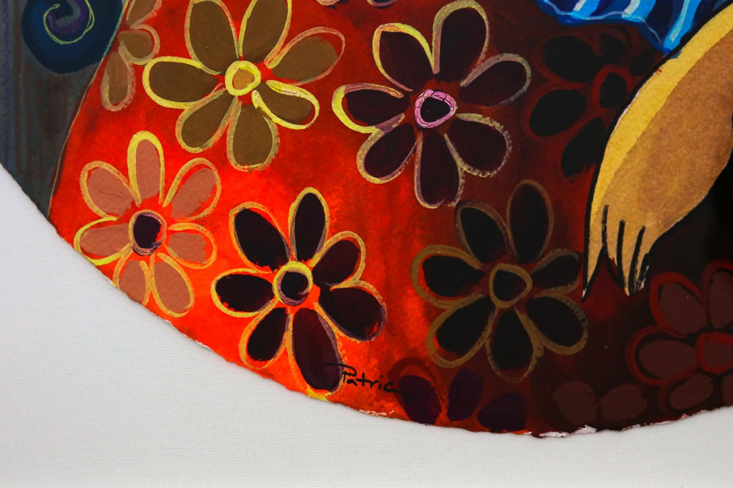 Patricia Govezensky- Original Watercolor "Celine"