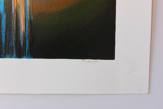 Alexander Borewko- Original Serigraph on Paper "Sensual Moments"