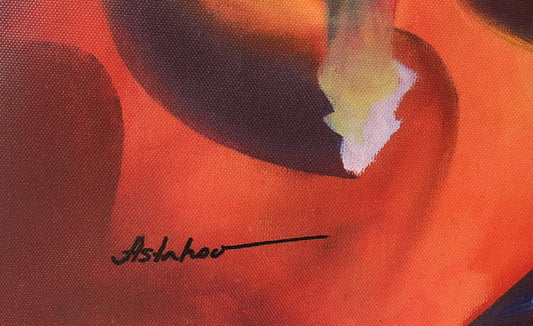 Alexander Astahov- Original Giclee on Canvas "The Artist"