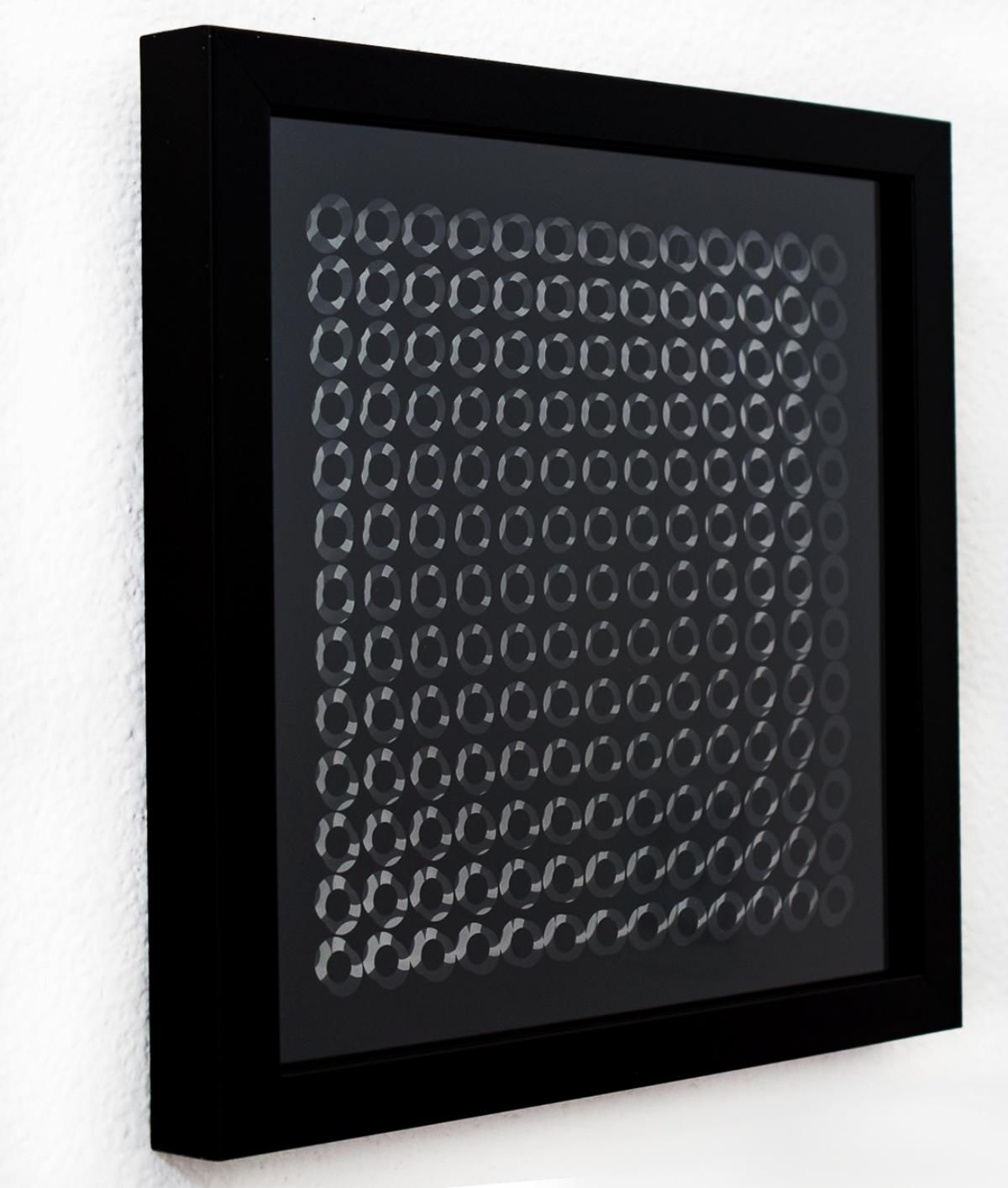 Victor Vasarely- 3D Wall Sculpture/object "Cinetiques"