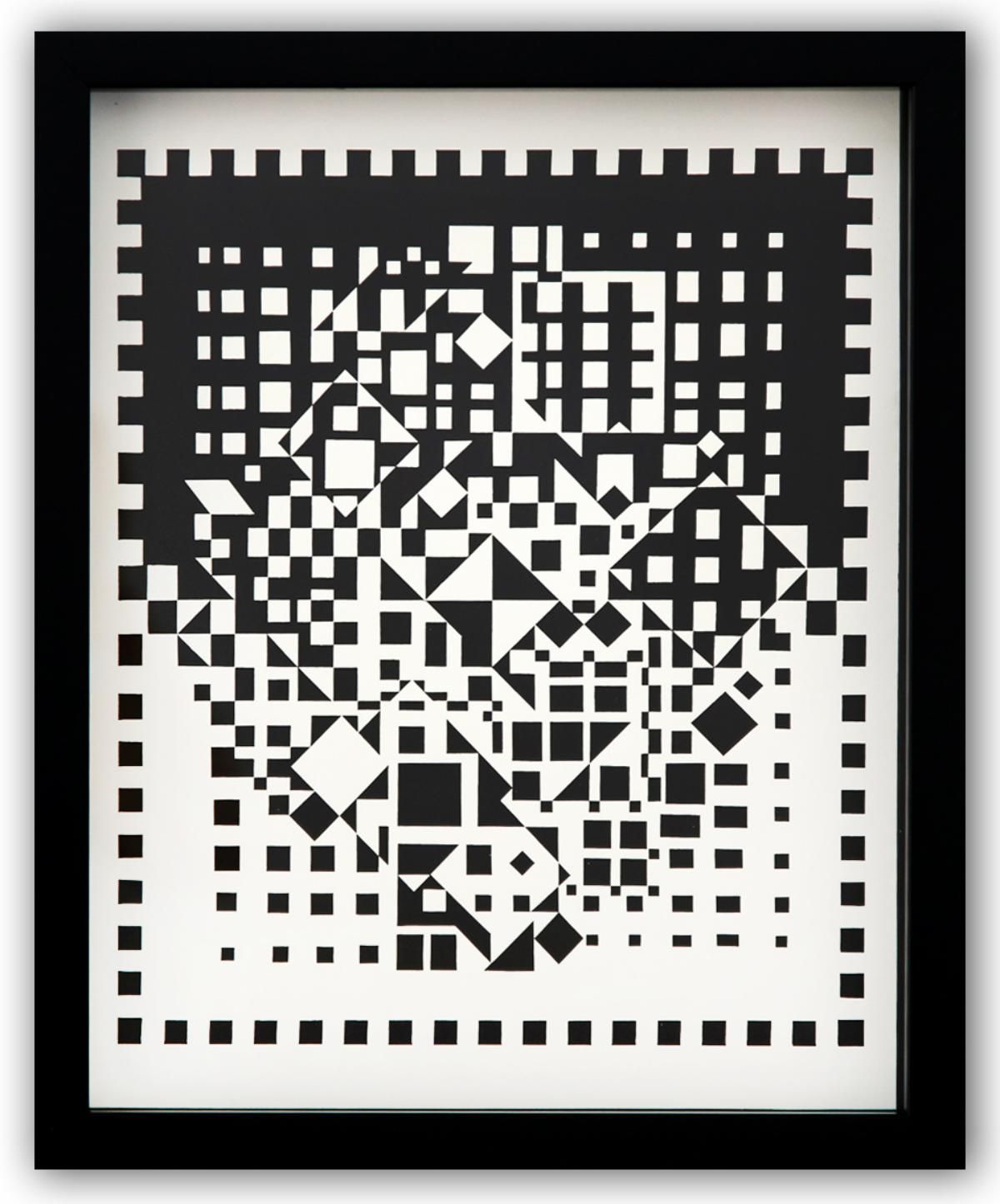 Victor Vasarely- Heliogravure Print "Untitled"