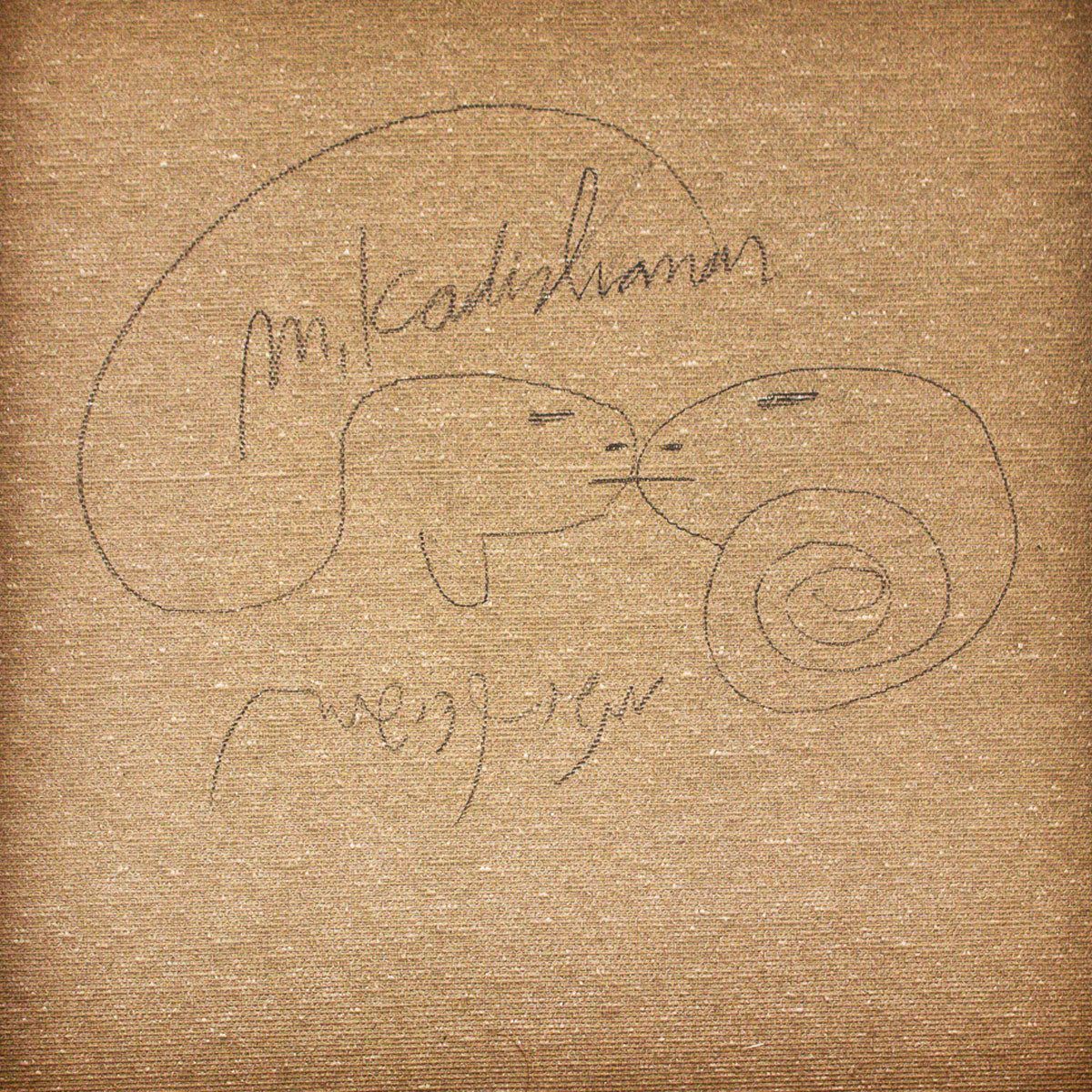 Menashe Kadishman- Original Acrylic on Canvas "Untitled"