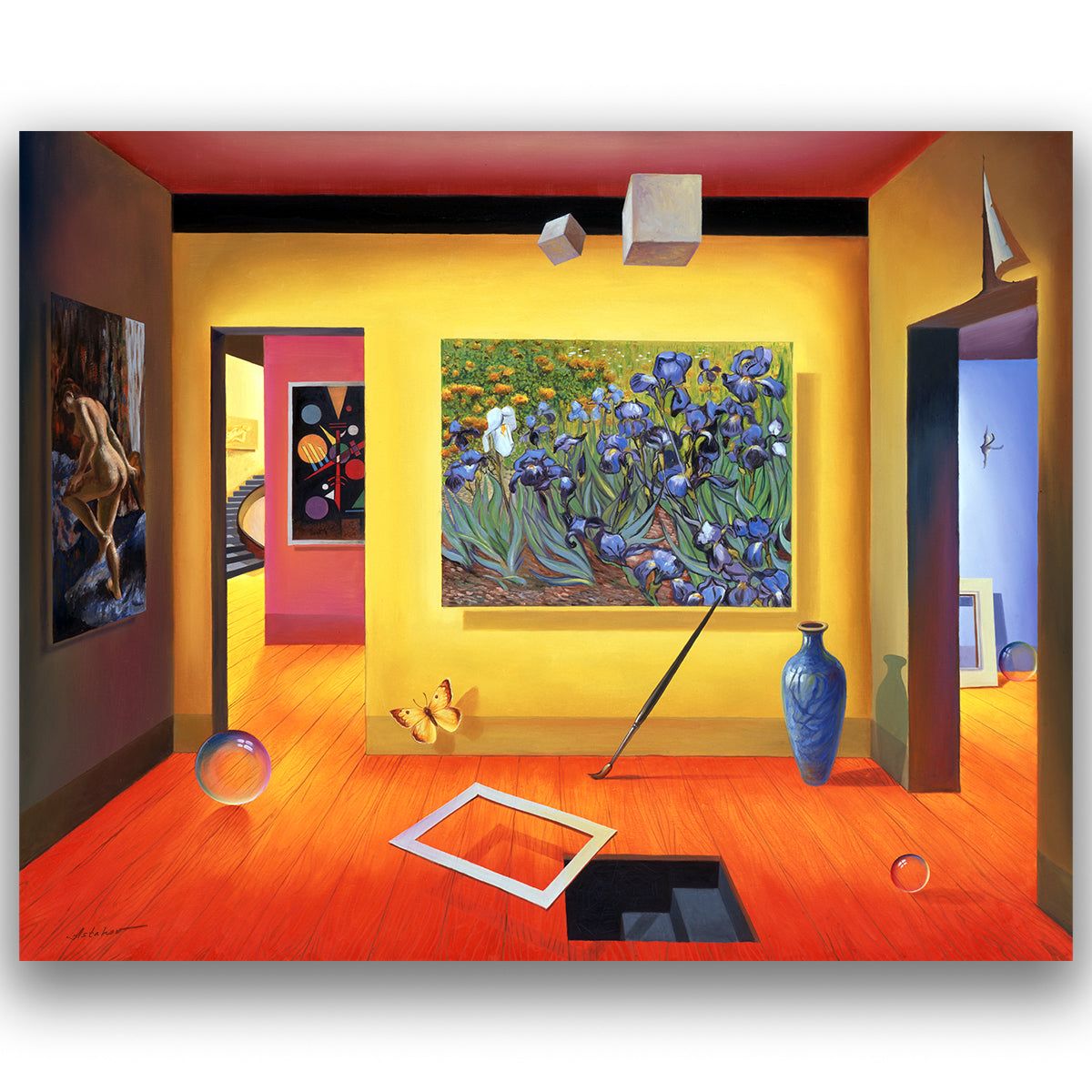 Alexander Astahov- Giclee on Canvas "Mystery"