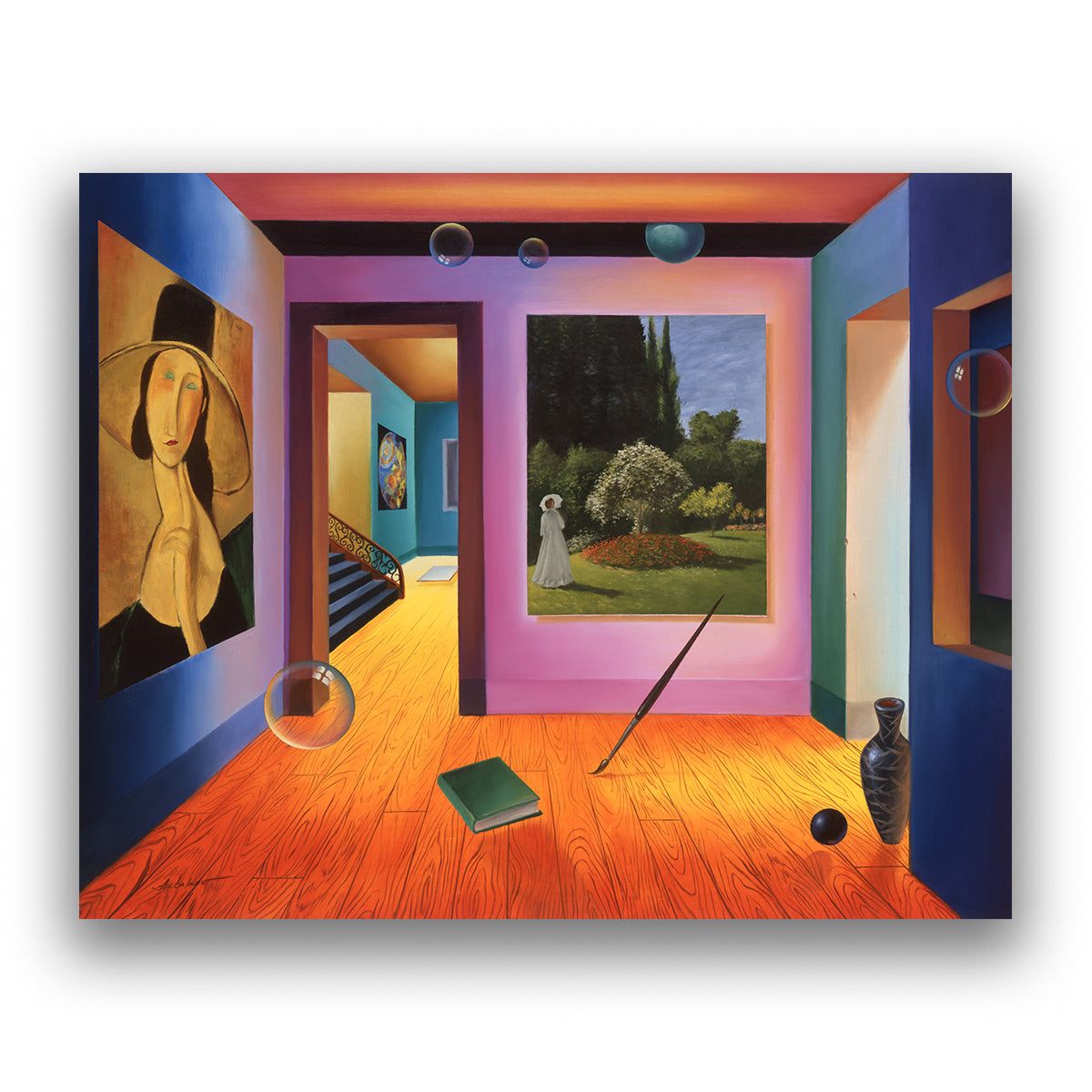 Alexander Astahov- Giclee on canvas "Elegance"