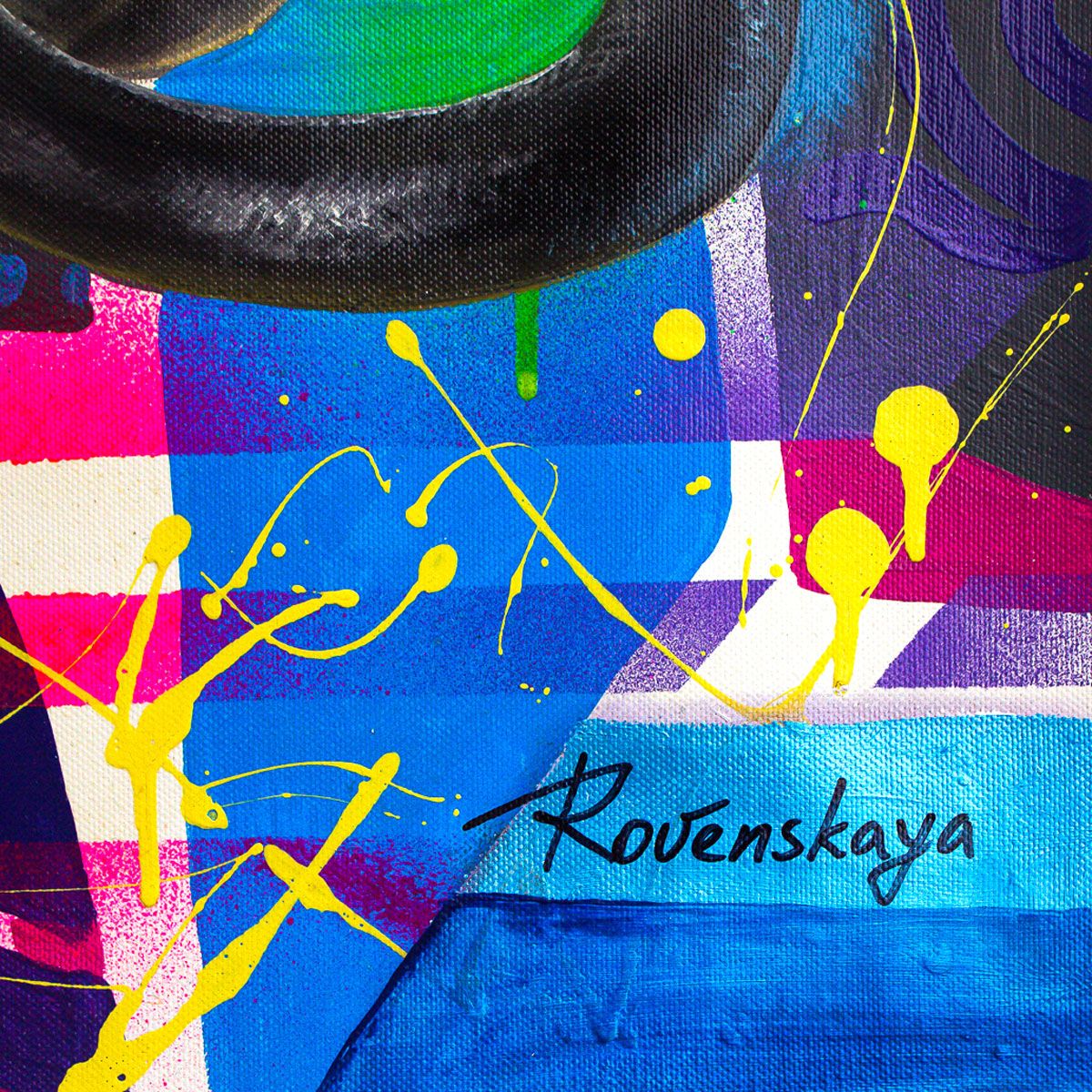 Nastya Rovenskaya- Original Oil on Canvas "Soul"