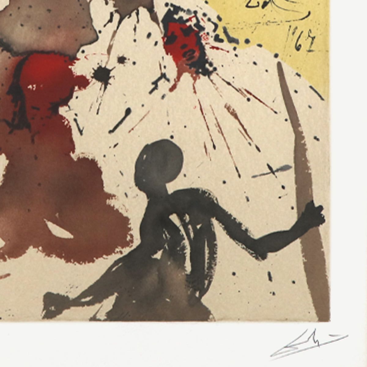 Salvador Dali- Original Lithograph "Arise, Barak, and lead..."