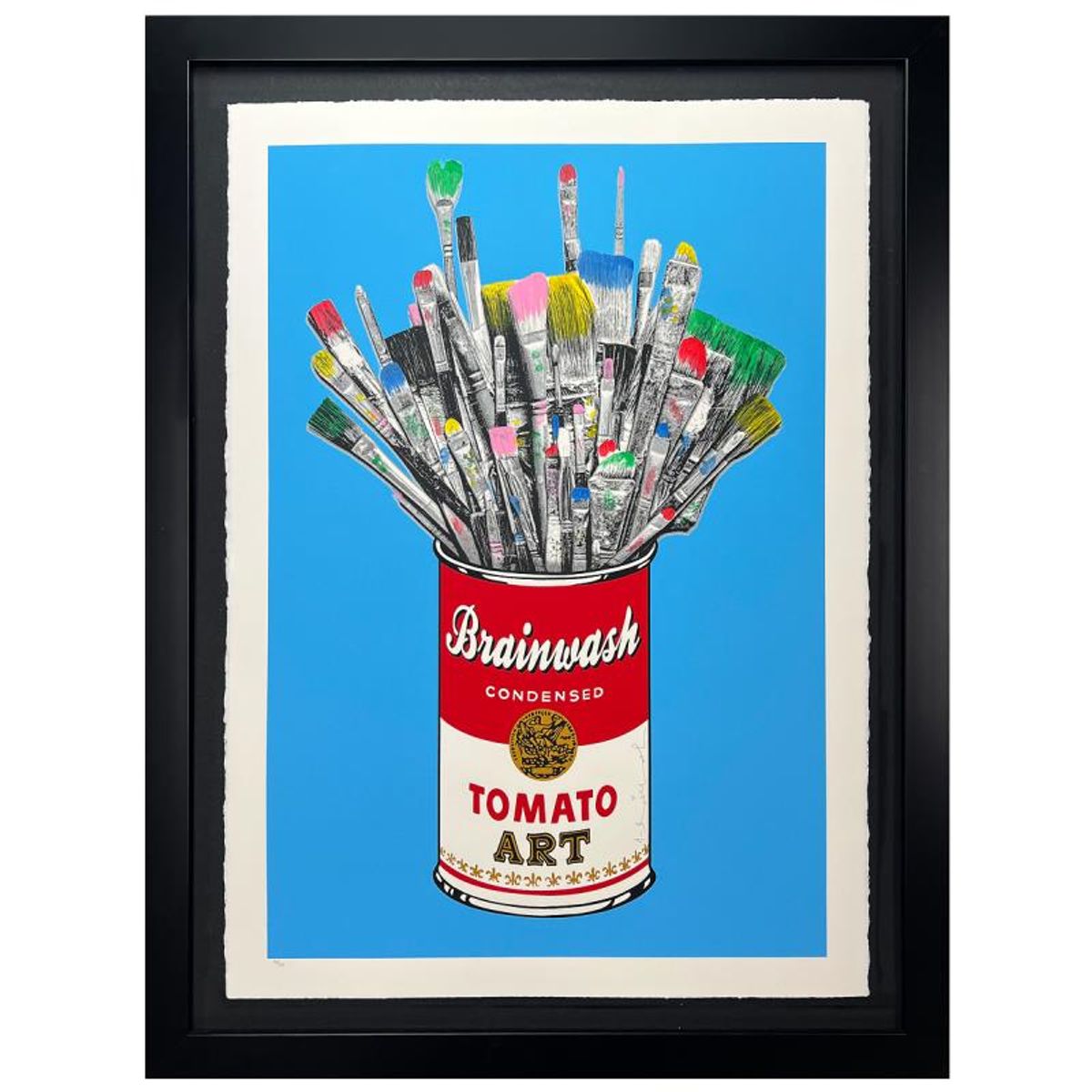 Mr. Brainwash- Unique and Hand-Finished Silk Screen (Set of 6) "Tomato Pop Set"