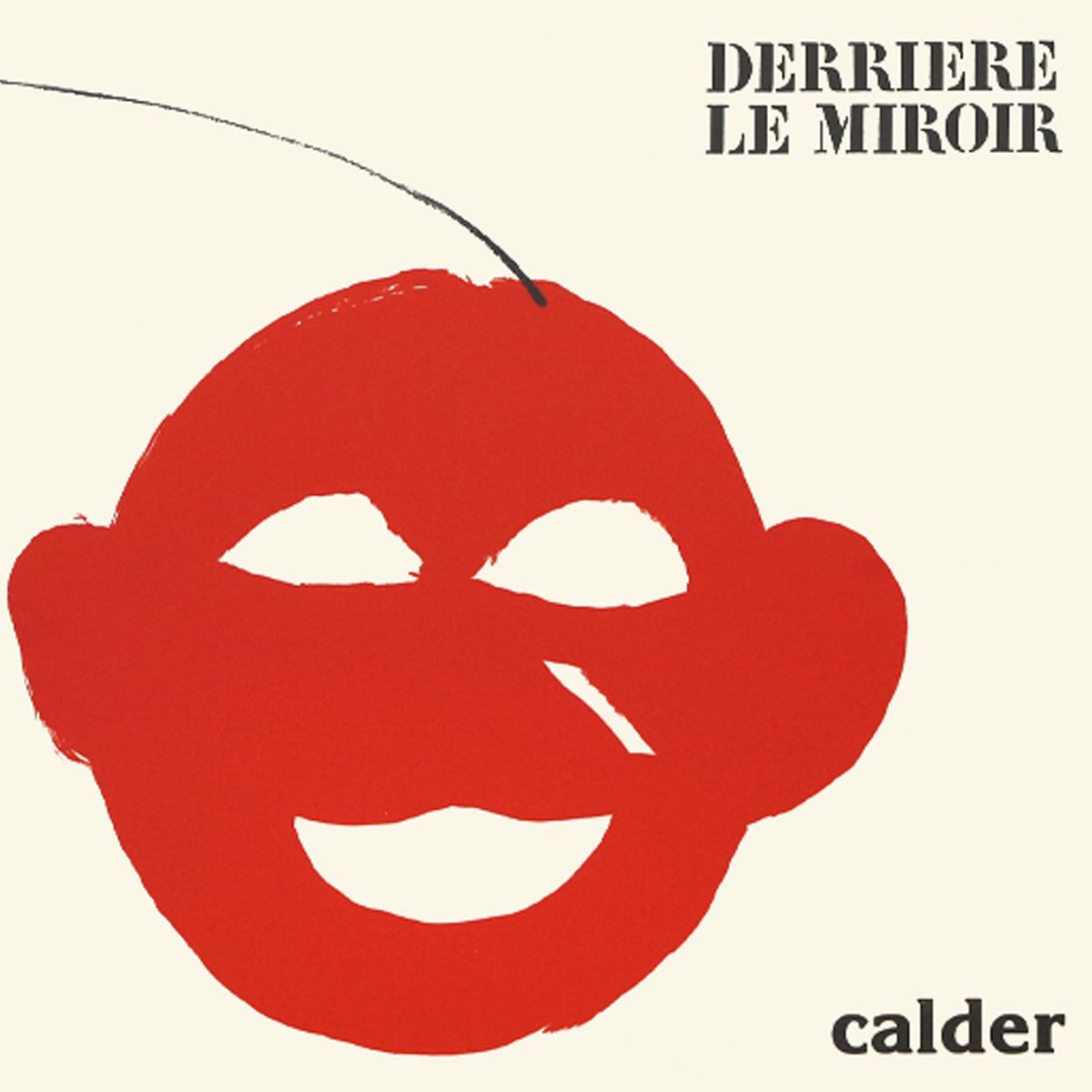 Alexander Calder- Lithograph "DLM221 - COUVERTURE"