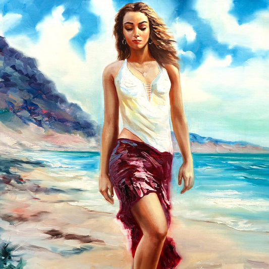 Taras Sidan- Original Oil on Canvas "Aurora"