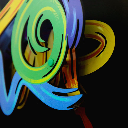 Patricia Govezensky- 3D Multilayered Woodcut "Colors of Love"