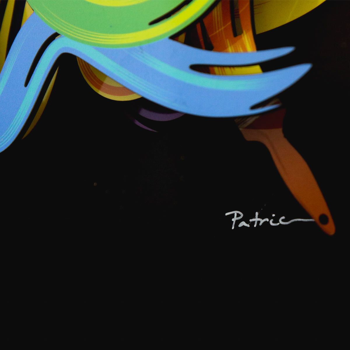 Patricia Govezensky- 3D Multilayered Woodcut "Colors of Love"