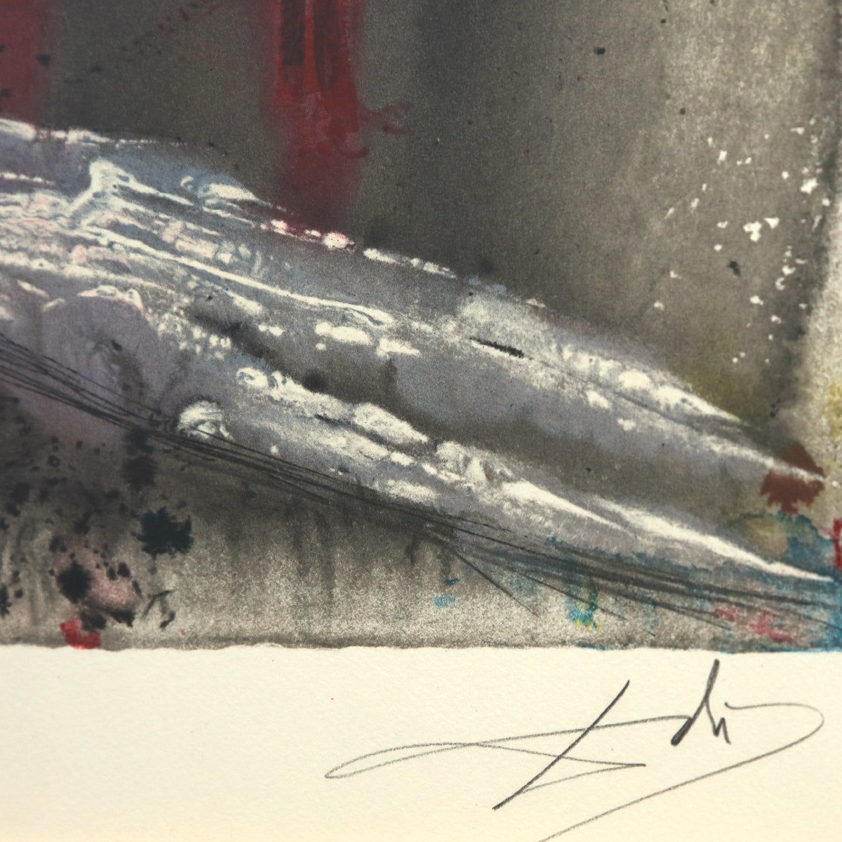 Salvador Dali- Original Lithograph "Thou Has Laid Me"