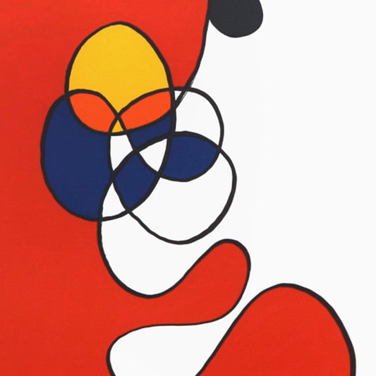 Alexander Calder- Lithograph "DLM173 - COMPOSITION V"