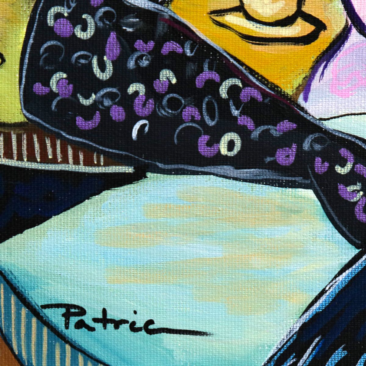 Patricia Govezensky- Original Acrylic on Canvas "Prismatic Harmony"