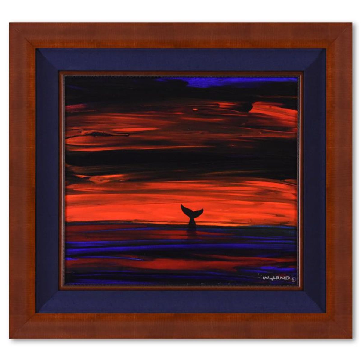 Wyland- Original Painting on Canvas "Whale Tail"