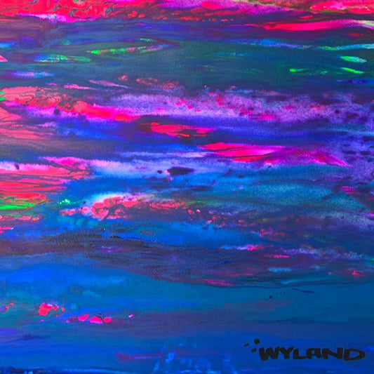 Wyland- Original Watercolor Painting on Deckle Edge Paper "Untitled"