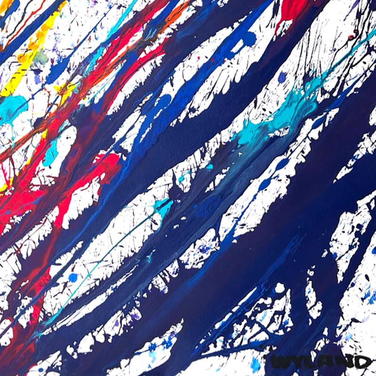 Wyland- Original Watercolor Painting on Deckle Edge Paper "Untitled"