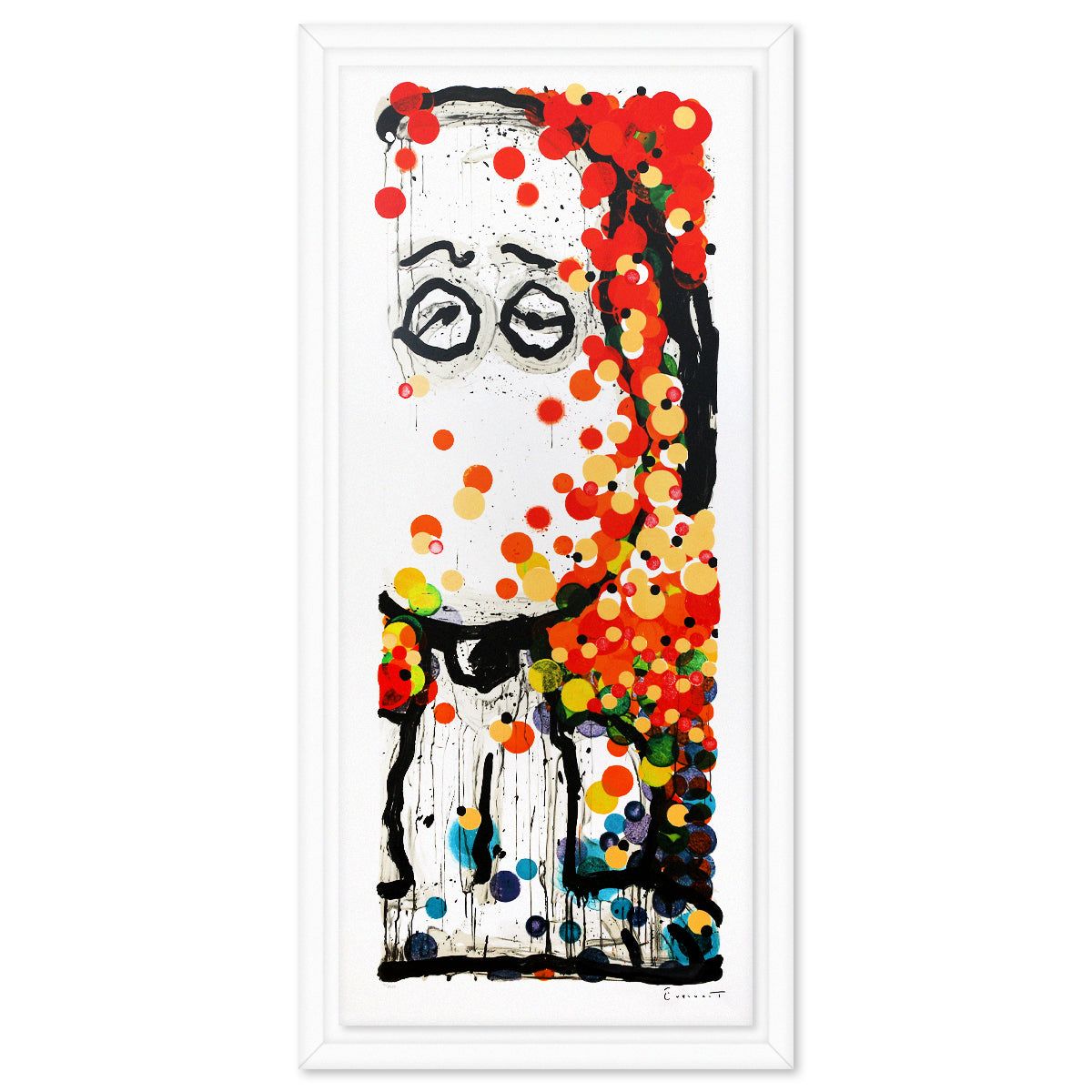Tom Everhart- Hand Pulled Original Lithograph "Beauty Sleep"