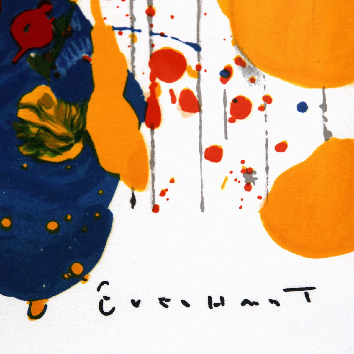Tom Everhart- Hand Pulled Original Lithograph "Squeeze The Day-Tuesday"