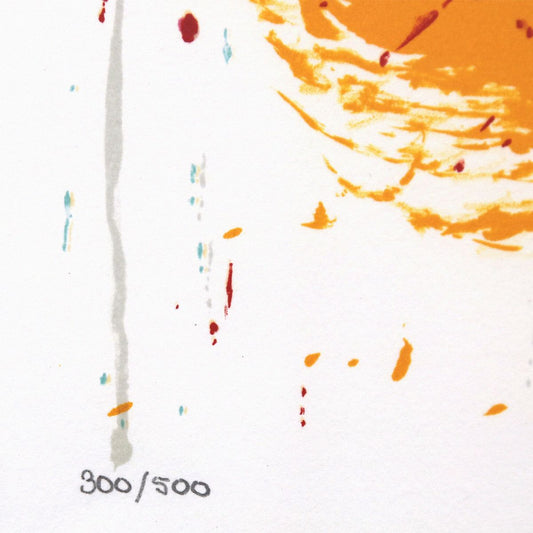 Tom Everhart- Hand Pulled Original Lithograph "Pig Out"