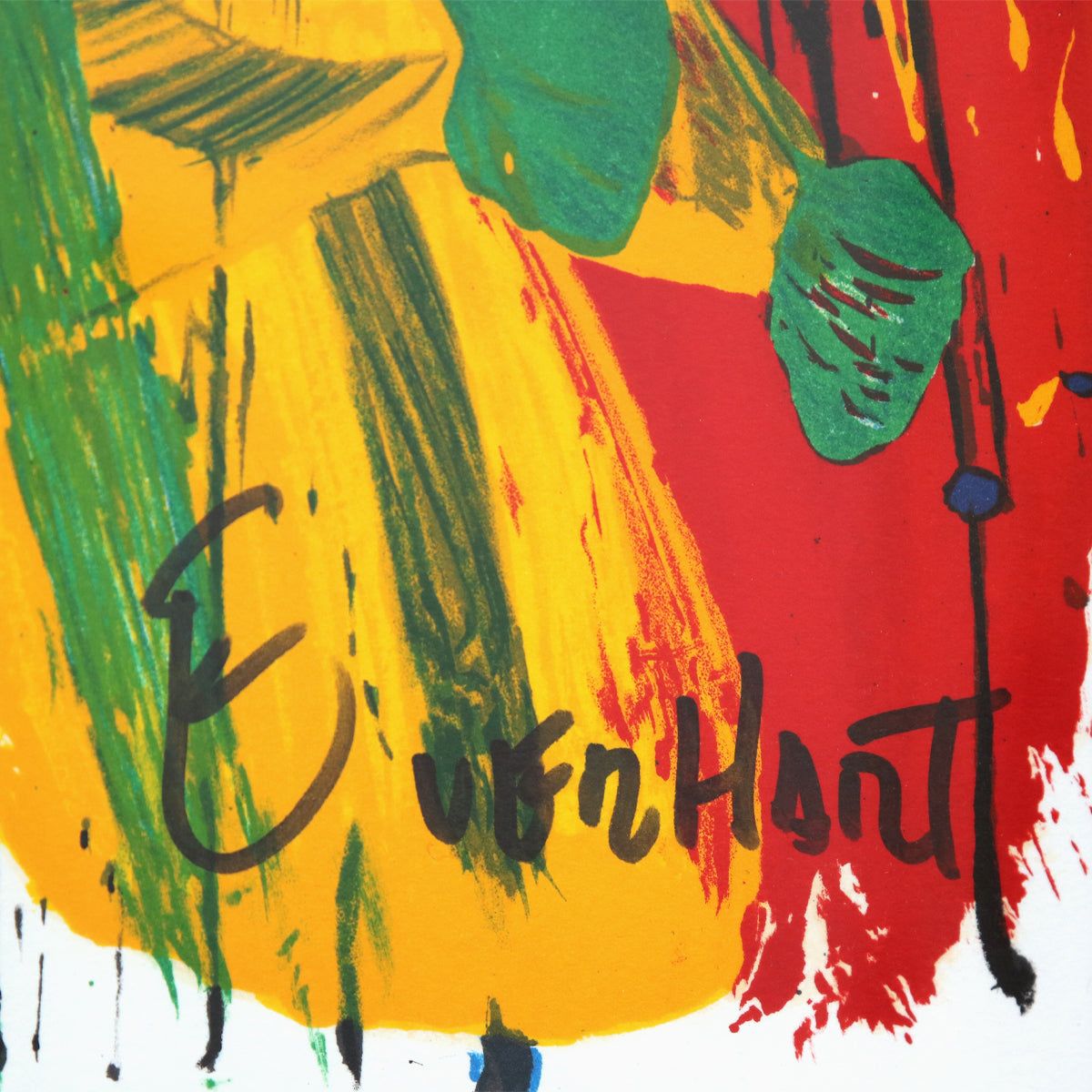 Tom Everhart- Hand Pulled Original Lithograph "It's the Hat That Makes the Dude"