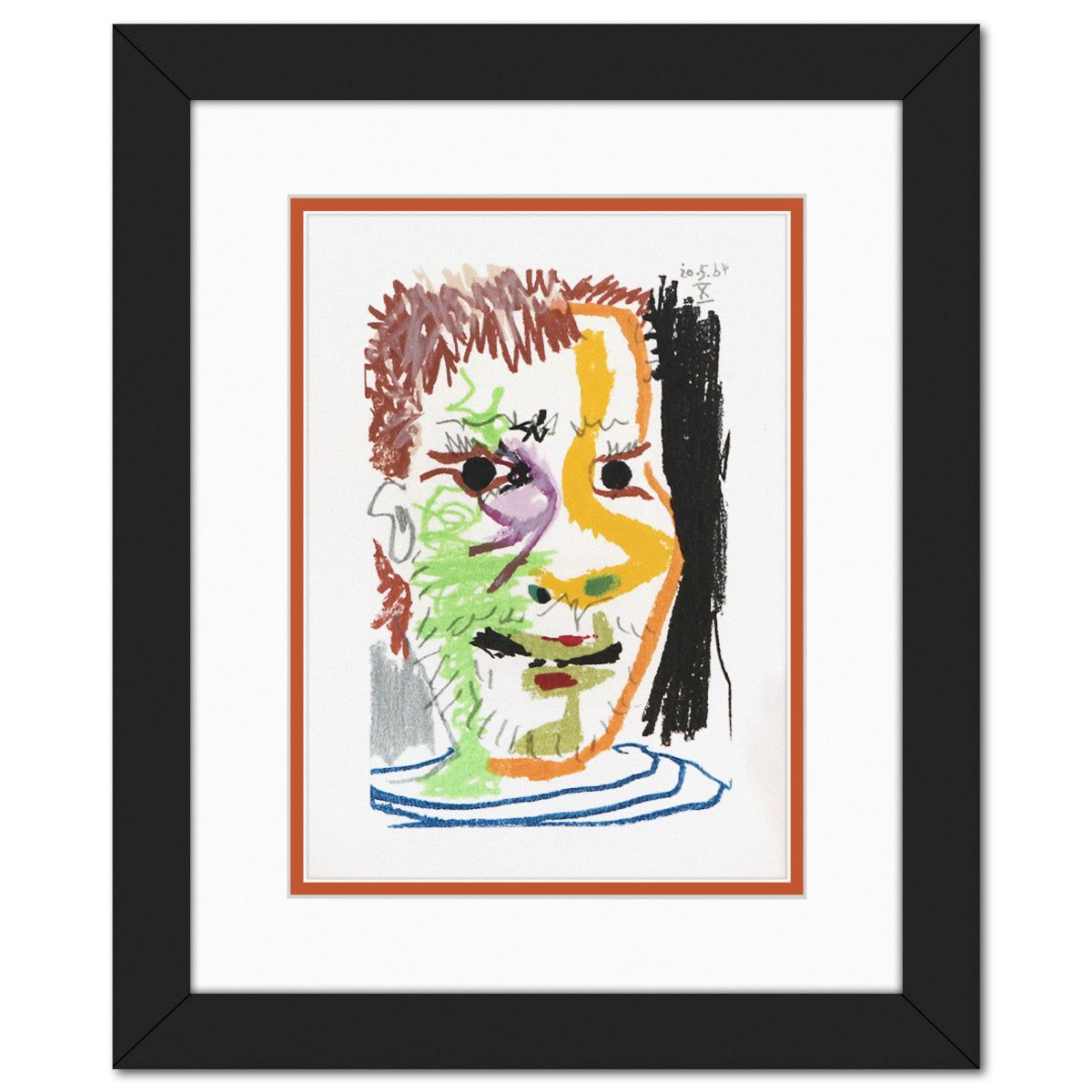 After Pablo Picasso- Lithograph on Arches paper "Le Goût du Bonheur 24"
