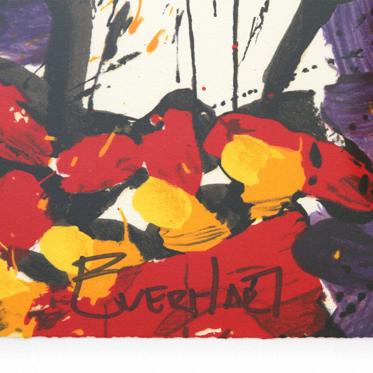 Tom Everhart- Hand Pulled Original Lithograph "Glam Slam"