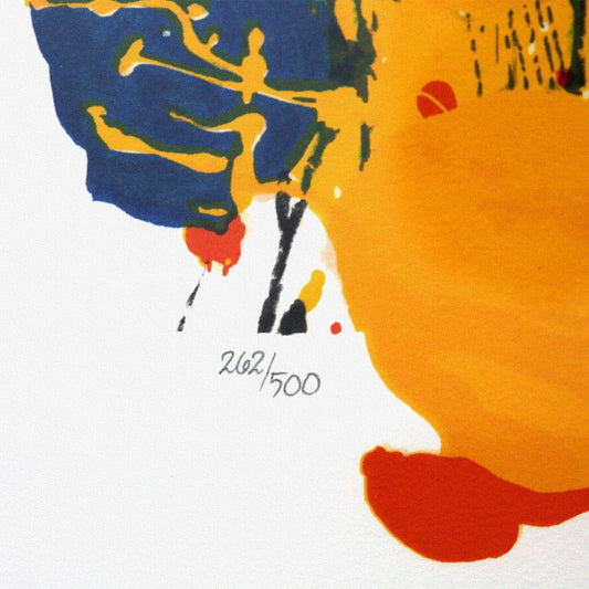 Tom Everhart- Hand Pulled Original Lithograph "Squeeze the Day-Monday"