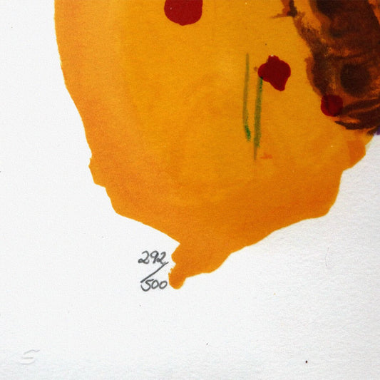 Tom Everhart- Hand Pulled Original Lithograph "Squeeze The Day-Wednesday"