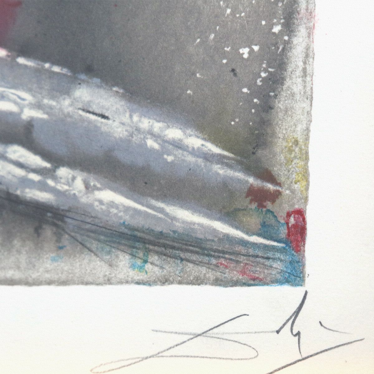Salvador Dali- Original Lithograph "Thou Has Laid Me"