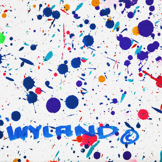 Wyland- Original Painting on Canvas "Playful Marine Life Forms"