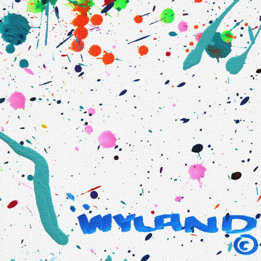 Wyland- Original Painting on Canvas "Ocean Currents in Motion"