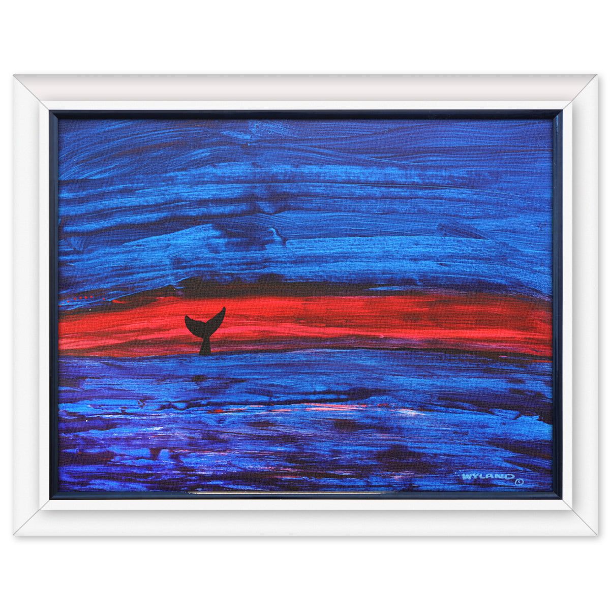 Wyland- Original Painting on Canvas "Abstract"