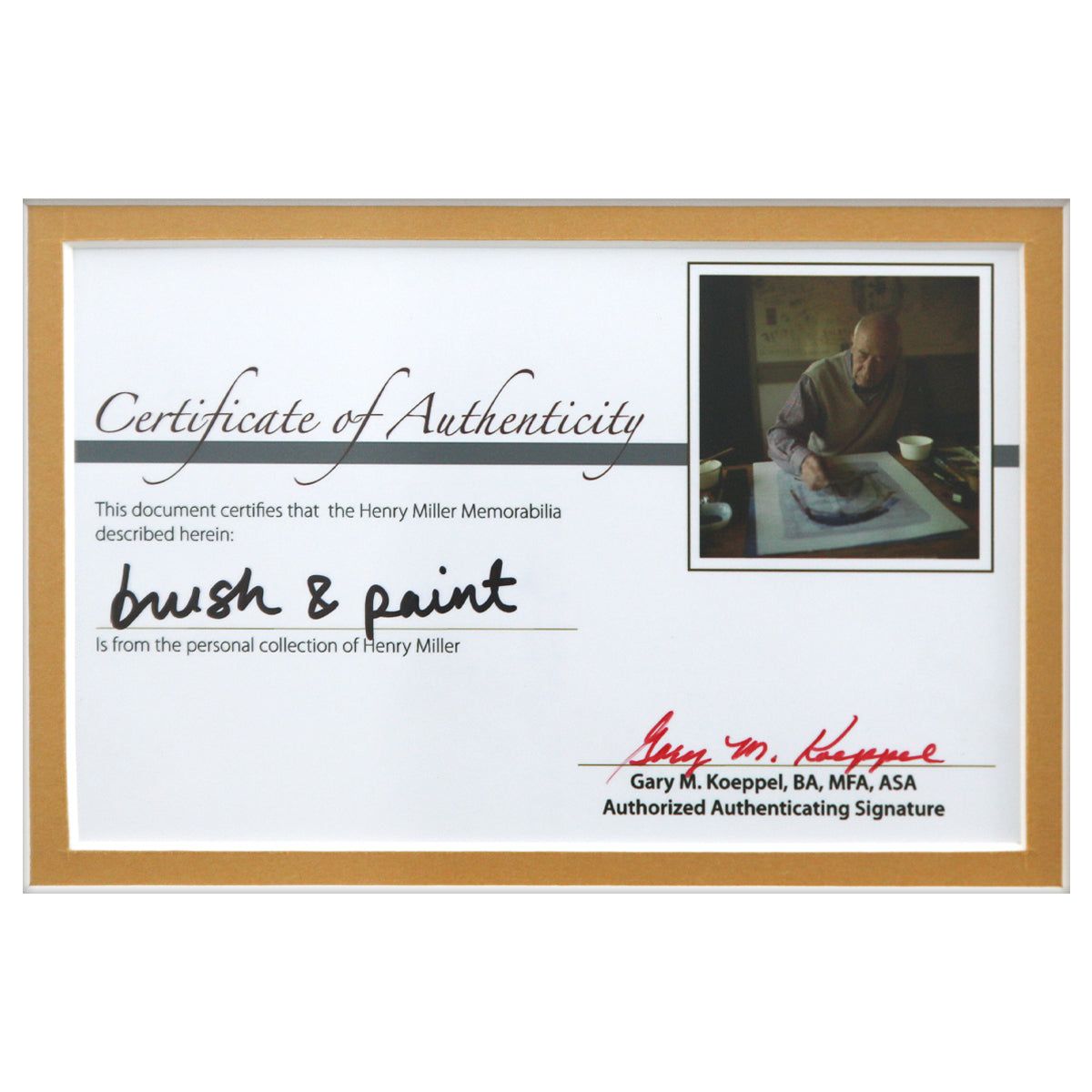 Henry Miller- Mixed Media Collage